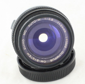 Olympus Zuiko 24mm F2.8 Lens Auto-W OM-System